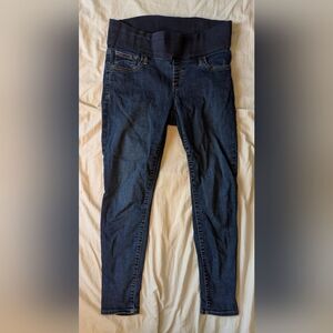 GAP Women's Dark Blue Maternity Jeggings